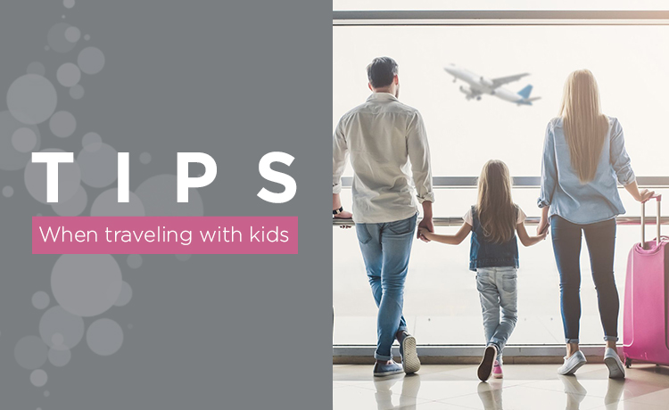Tips When Traveling With Kids Blog Featured Image