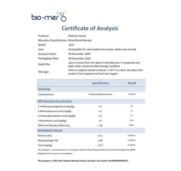 BioMer Manuka Honey - Image 3