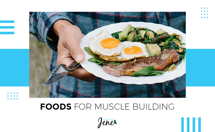 Recommended Foods For Muscle Building blog featured image