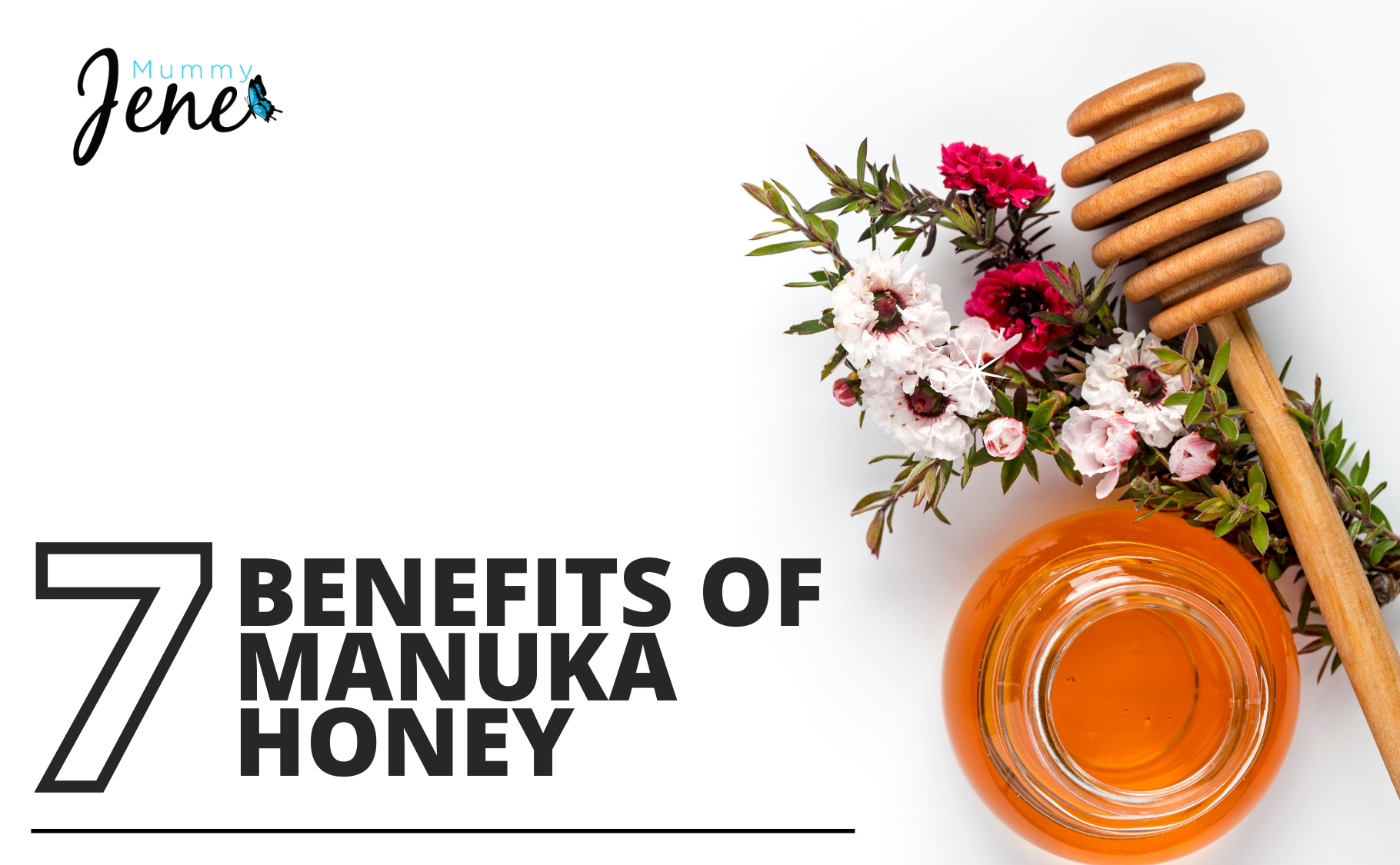 Seven Benefits Of Manuka Honey Blog FEatured Image
