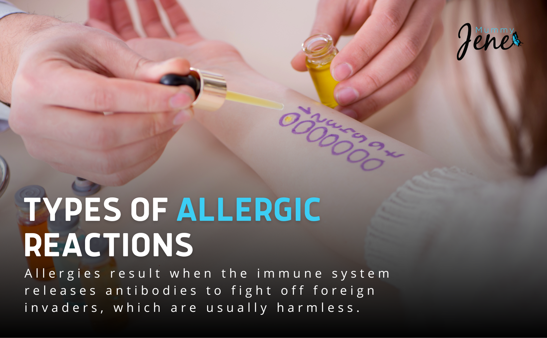 Types Of Allergic Reactions Blog Featured Image