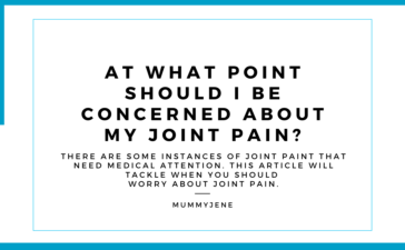 There are some instances of joint paint that need medical attention. This article will tackle when you should worry about joint pain Blog Featured Image